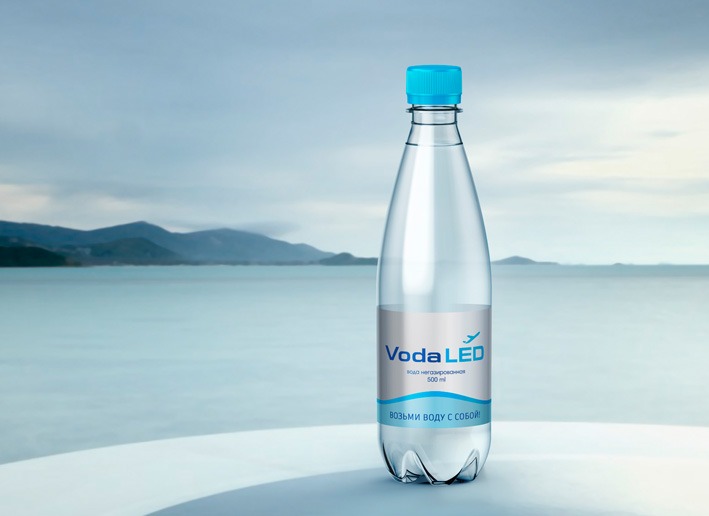 Брендинг питьевой воды VodaLed
